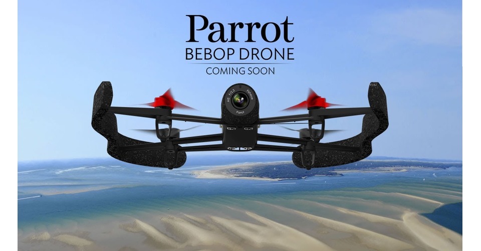 parrot introduceert parrot bebop