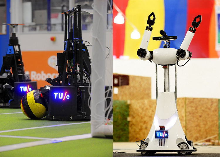 Eindhovens team voor derde keer wereldkampioen robotvoetbal